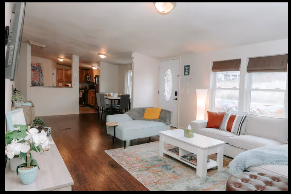 Spacious living area